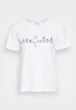 Even&Odd T-Shirt Print - White | Damen -Even&Odd Verkäufe 2023 97b65325afb94368bb6fb0aebf1377e6