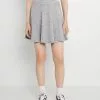 Even&Odd Damen Flared Mini Knitted Skirt - Minirock - Mottled Grey -Even&Odd Verkäufe 2023 98536f4c12234aacbd3151f0ad18e171