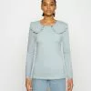 Even&Odd Damen Langarmshirt - Light Blue -Even&Odd Verkäufe 2023 998bb955d9904ae9bf05bdc1111daa42
