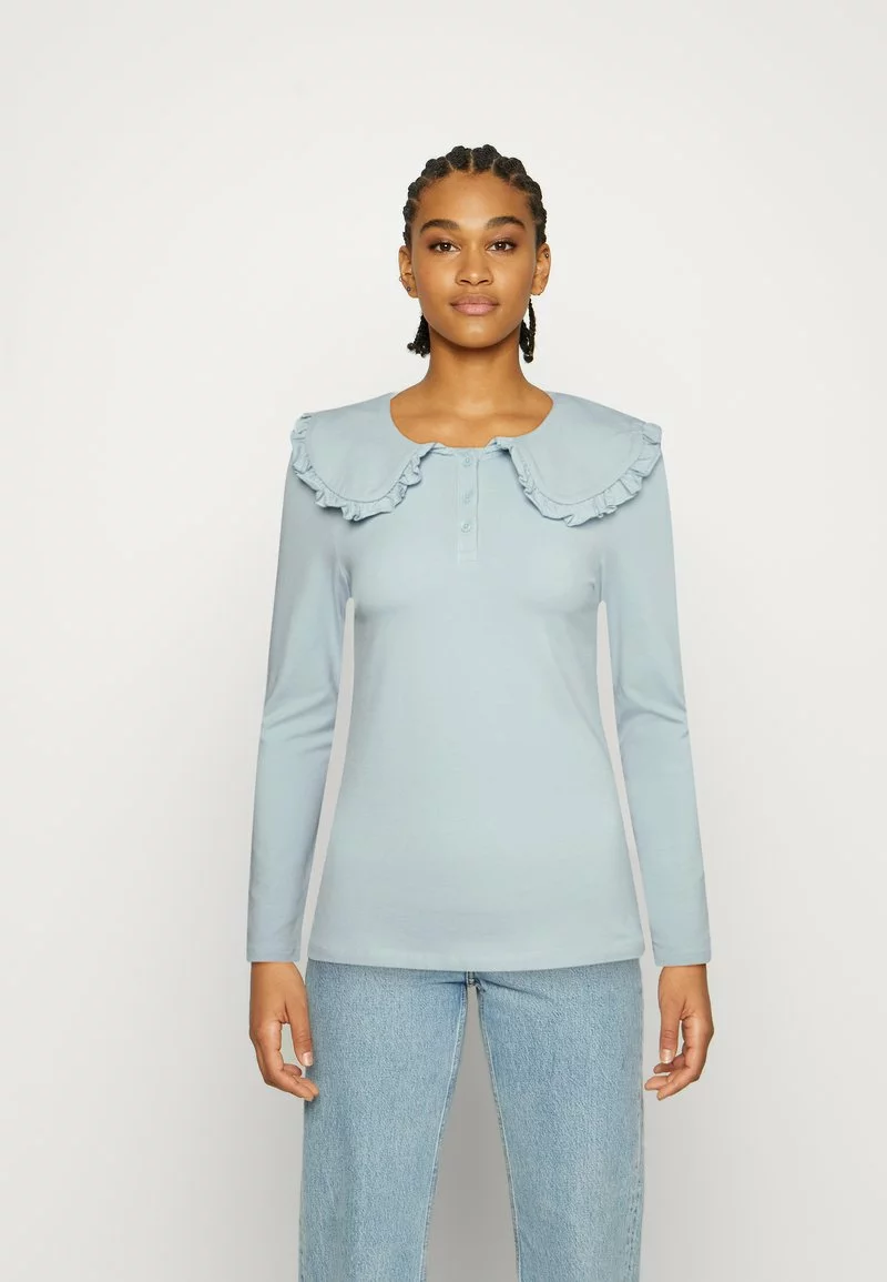 Even&Odd Damen Langarmshirt - Light Blue 3 Even&Odd Damen Langarmshirt - Light Blue