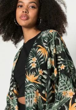 Even&Odd Damen Leichte Jacke - Black/green/yellow -Even&Odd Verkäufe 2023 99f109d5d5f0492ca7c2b346bfd63f51