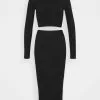 Even&Odd Damen PERKIN CROPPED SKIRT SET - Strickpullover - Black -Even&Odd Verkäufe 2023 9b53cc09525842b5a44d89df6ee8d4ec
