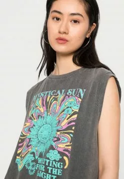 Even&Odd T-Shirt Print - Black | Damen -Even&Odd Verkäufe 2023 9cd07873996a47e38e4b280973d5abe1