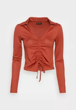 Even&Odd Damen Langarmshirt - Brown -Even&Odd Verkäufe 2023 9cf3fa980b64480c9fec85579d83a37f
