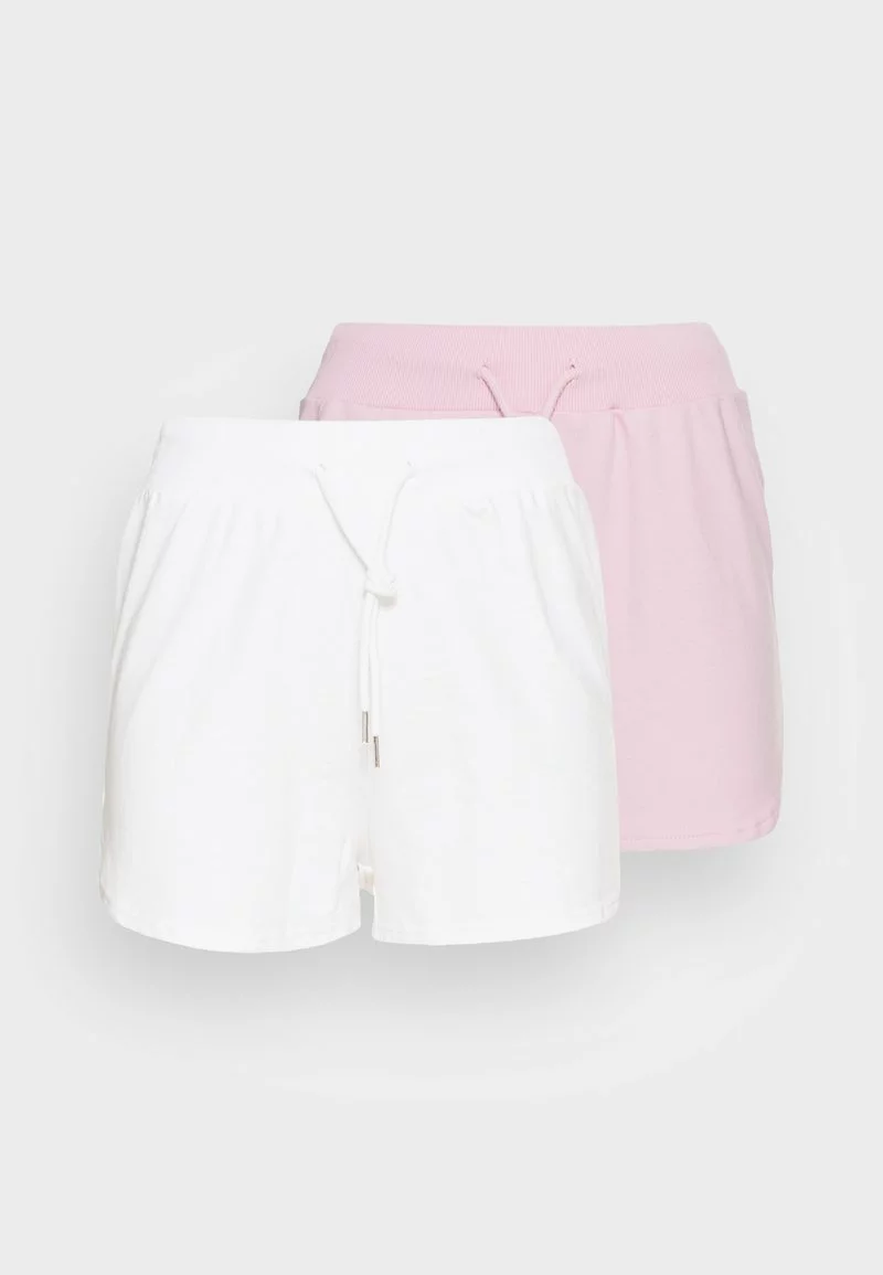 Even&Odd Damen 2 Pack - Shorts - White/pink 7 Even&Odd Damen 2 Pack - Shorts - White/pink – Bild 5