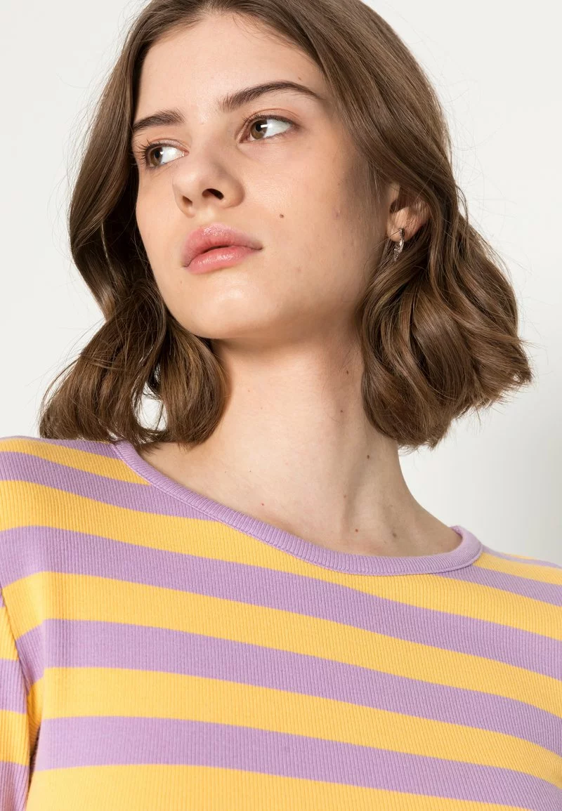 Even&Odd Damen Langarmshirt - Purple / Yellow 7 Even&Odd Damen Langarmshirt - Purple / Yellow – Bild 5