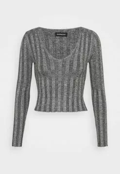 Even&Odd Damen Strickpullover - Mottled Grey -Even&Odd Verkäufe 2023 9f98aeecb94440abb0dc154613a0ca83