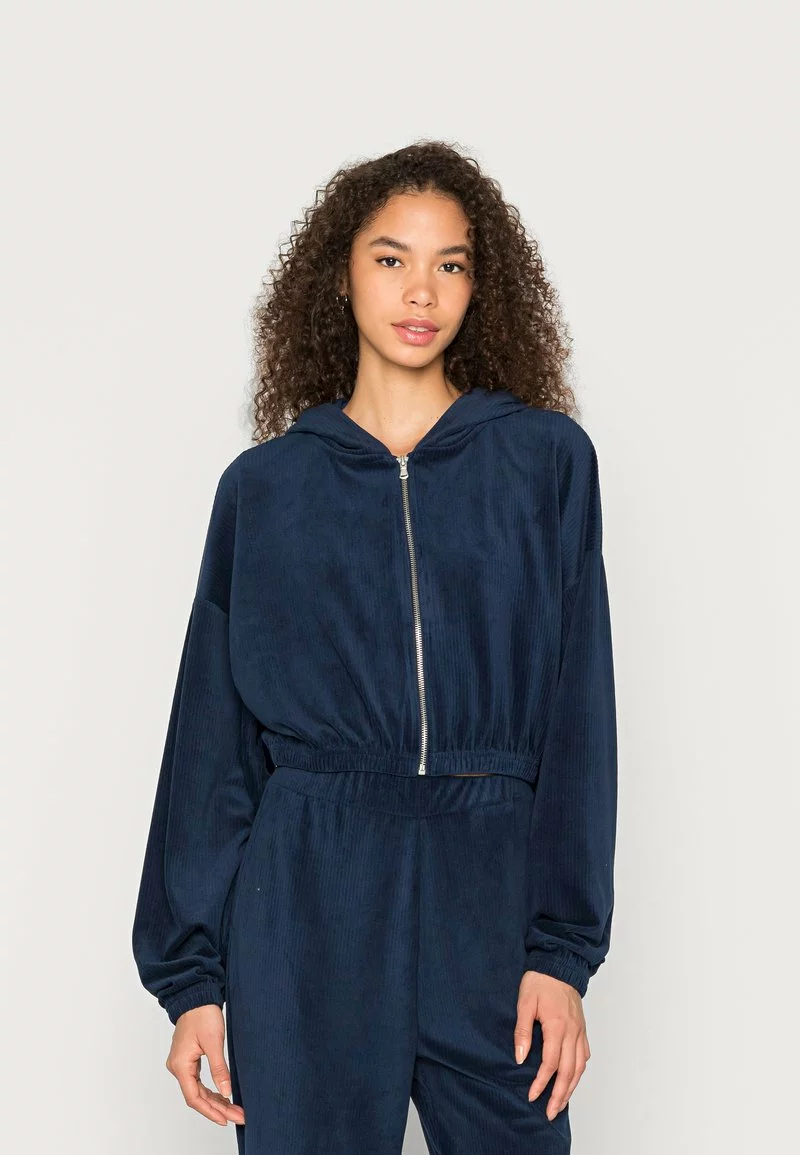 Even&Odd Damen REGULAR FIT HOODIE JACKET - Sweatjacke - Dark Blue 3 Even&Odd Damen REGULAR FIT HOODIE JACKET - Sweatjacke - Dark Blue