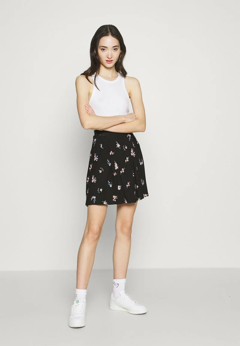 Even&Odd Damen A-Linien-Rock - Multicoloured/black 4 Even&Odd Damen A-Linien-Rock - Multicoloured/black – Bild 2