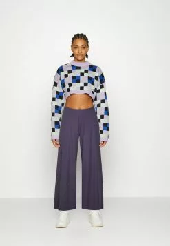 Even&Odd Damen Stoffhose - Blue/grey -Even&Odd Verkäufe 2023 a1a9476f9dcf4189bbc8e2586a5d7e71