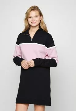Even&Odd Damen Freizeitkleid - Black/lilac