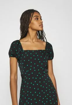 Even&Odd Damen Freizeitkleid - Black/green -Even&Odd Verkäufe 2023 a1baf2ee648f446797f84b3c354f553f