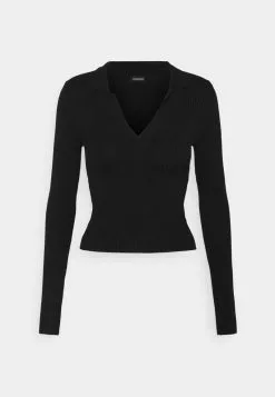 Even&Odd Strickpullover - Black | Damen