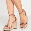 Even&Odd Damen High Heel Sandalette - Multicolor