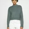 Even&Odd Damen Strickpullover - Dark Green -Even&Odd Verkäufe 2023 a37f5694016e474fb5e9cf0b58662871