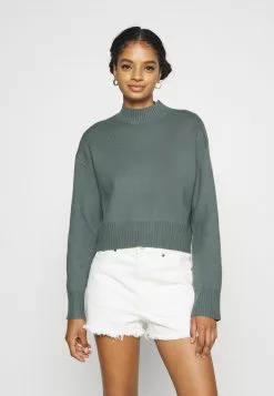 Even&Odd Damen Strickpullover - Dark Green