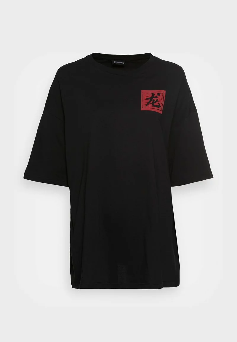 Even&Odd Damen T-Shirt Print - Black 6 Even&Odd Damen T-Shirt Print - Black – Bild 4