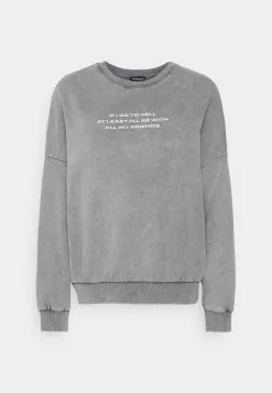 Even&Odd Damen OVERSIZED PRINT - Sweatshirt - Grey -Even&Odd Verkäufe 2023 a3bf8d03a97b4b7f9ff93ef6c52fbe19