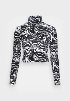 Even&Odd Langarmshirt - Black/white | Damen -Even&Odd Verkäufe 2023 a53f4dadf4a3457ea5b29ac39771d891