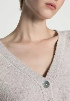 Even&Odd Damen CROPPED STRUCTURED CARDIGAN - Strickjacke - Beige -Even&Odd Verkäufe 2023 a6759b7136ce4e4fa5f4475da7cb59f6