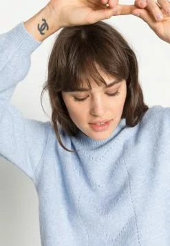 Even&Odd POINTELLE CREW NECK JUMPER - Strickpullover - Mottled Light Blue | Damen -Even&Odd Verkäufe 2023 a6e4b1ac8ebb4986b69cefdddeee605f