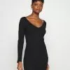 Even&Odd Damen Jerseykleid - Black