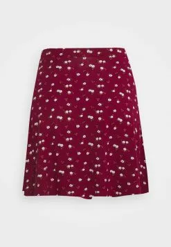 Even&Odd Damen A-Linien-Rock - Black/bordeaux -Even&Odd Verkäufe 2023 a89b97abfeea4cc282c4409aafe697fc