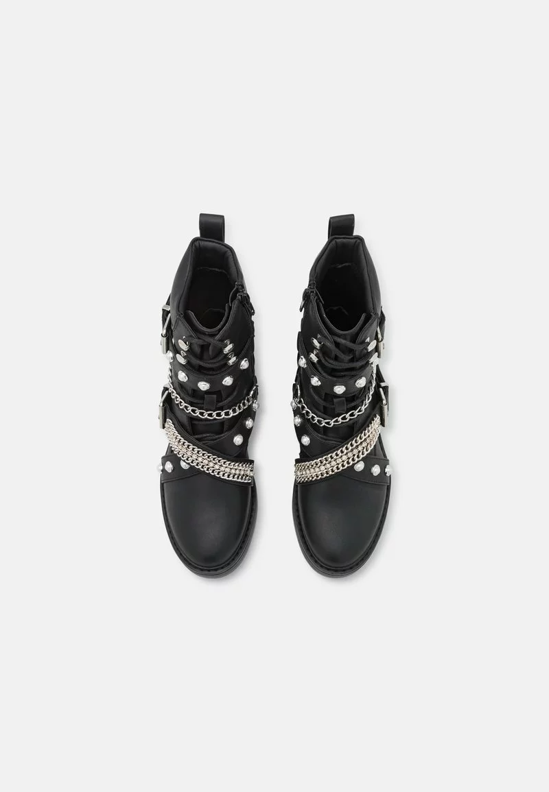 Even&Odd Damen Schnürstiefelette - Black 8 Even&Odd Damen Schnürstiefelette - Black – Bild 6