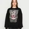 Even&Odd Damen Sweatshirt - Black