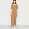 Even&Odd Jumpsuit - Light Brown | Damen