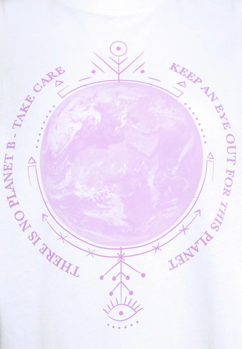 Even&Odd Damen T-Shirt Print - White 5 Even&Odd Damen T-Shirt Print - White – Bild 3