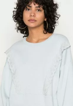 Even&Odd Damen Sweatshirt - Light Blue -Even&Odd Verkäufe 2023 ad243bd1226f413d9a507f0bd45680a2