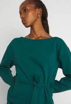 Even&Odd Damen Casual Sweat Mini Belted Dress - Freizeitkleid - Blue -Even&Odd Verkäufe 2023 ae834416b14741d3a2830ce01c84e7b6