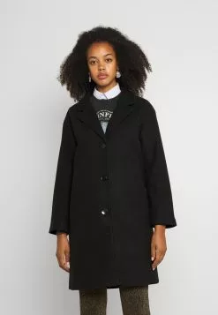 Even&Odd Damen Klassischer Mantel - Black