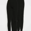 Even&Odd Damen 3 Pack - Leggings - Hosen - Black