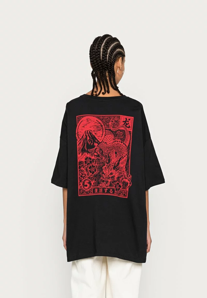 Even&Odd Damen T-Shirt Print - Black 5 Even&Odd Damen T-Shirt Print - Black – Bild 3