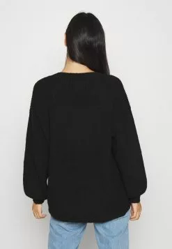 Even&Odd Damen MID LENGTH BUTTON DOWN - Strickjacke - Black -Even&Odd Verkäufe 2023 b18bda8d695b4ed8916efef306b62ceb