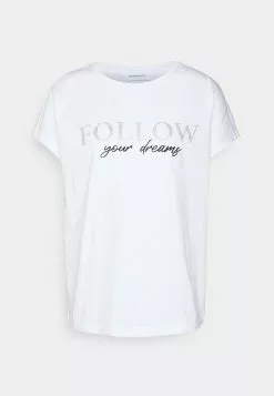 Even&Odd T-Shirt Print - White | Damen -Even&Odd Verkäufe 2023 b2a29a558cc94251b48ad30cb7cb3126