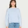 Even&Odd POINTELLE CREW NECK JUMPER - Strickpullover - Mottled Light Blue | Damen -Even&Odd Verkäufe 2023 b3a401cd21404af98b458465e23f9a55