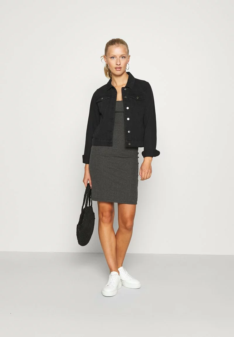 Even&Odd Damen Etuikleid - Mottled Dark Grey 4 Even&Odd Damen Etuikleid - Mottled Dark Grey – Bild 2