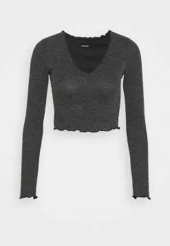 Even&Odd Langarmshirt - Grey | Damen -Even&Odd Verkäufe 2023 b3cb9e48154b4943a2461b57b4cb9436