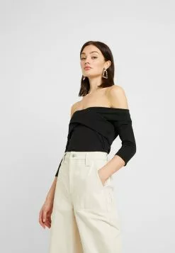 Even&Odd BODYSUIT - Langarmshirt - Black | Damen