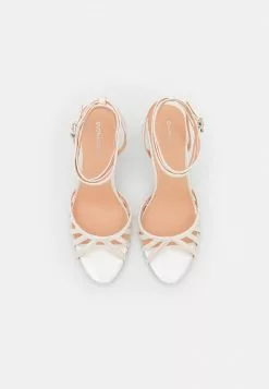 Even&Odd Damen High Heel Sandalette - White -Even&Odd Verkäufe 2023 b5ad435e0f614435a4a1d3ab60228062