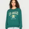 Even&Odd Damen Sweatshirt - Dark Green