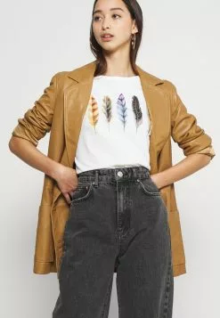 Even&Odd Damen T-Shirt Print - White -Even&Odd Verkäufe 2023 b863ef58b8eb47a588fa93fe138f95d1