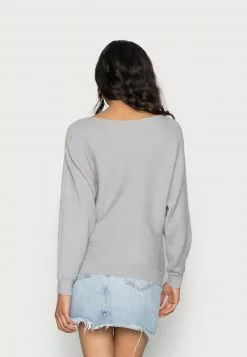 Even&Odd Damen Strickpullover - Mottled Light Grey -Even&Odd Verkäufe 2023 b89a49d1107a496fad90211e528a708f
