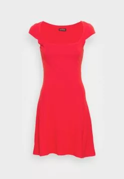 Even&Odd Damen Jerseykleid - Red -Even&Odd Verkäufe 2023 ba165614e30d48be9b31cd7783a2fbfa