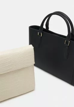 Even&Odd Damen SET - Notebooktasche - Black/sand -Even&Odd Verkäufe 2023 babe37bcdb0248fabee4f070498fc954