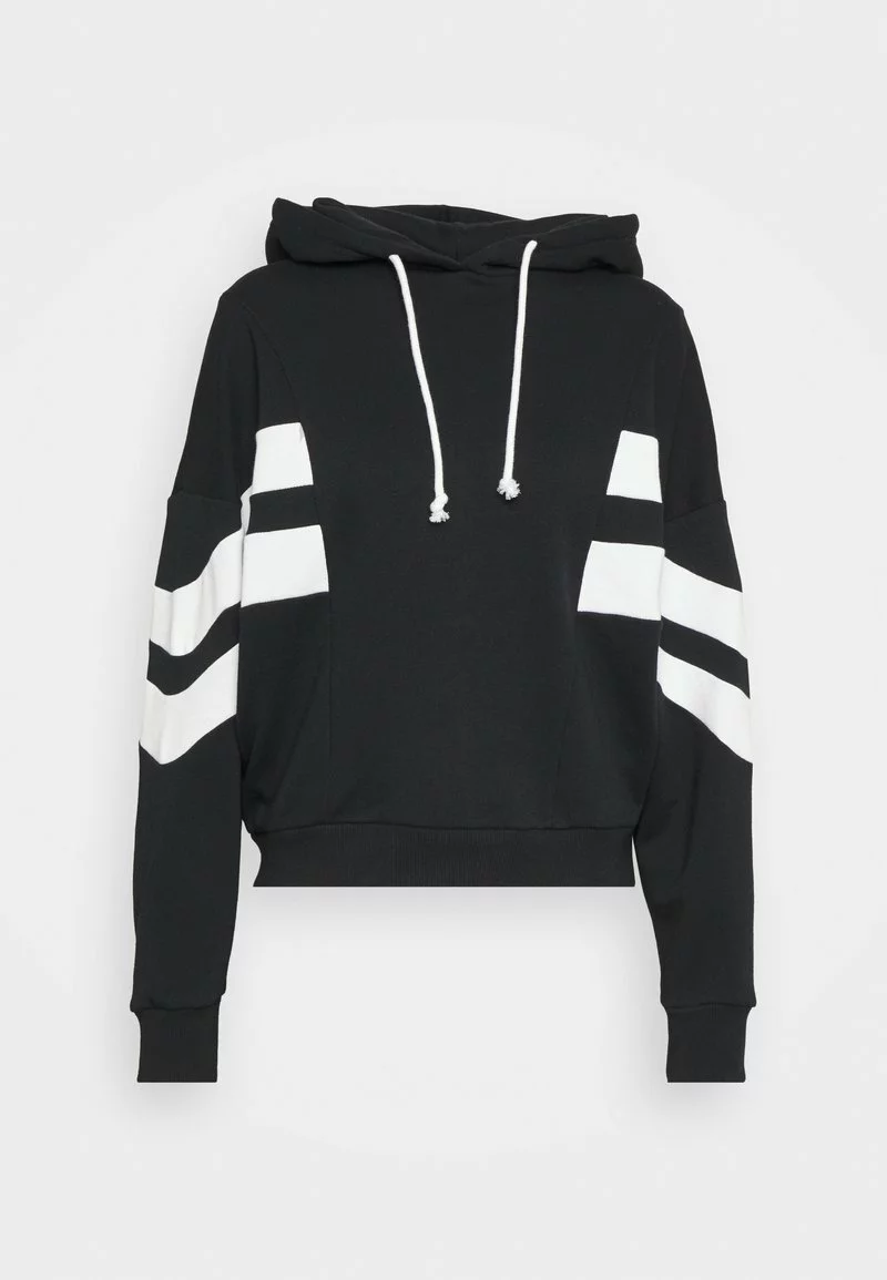 Even&Odd Damen Sweatshirt - Black/white 3 Even&Odd Damen Sweatshirt - Black/white