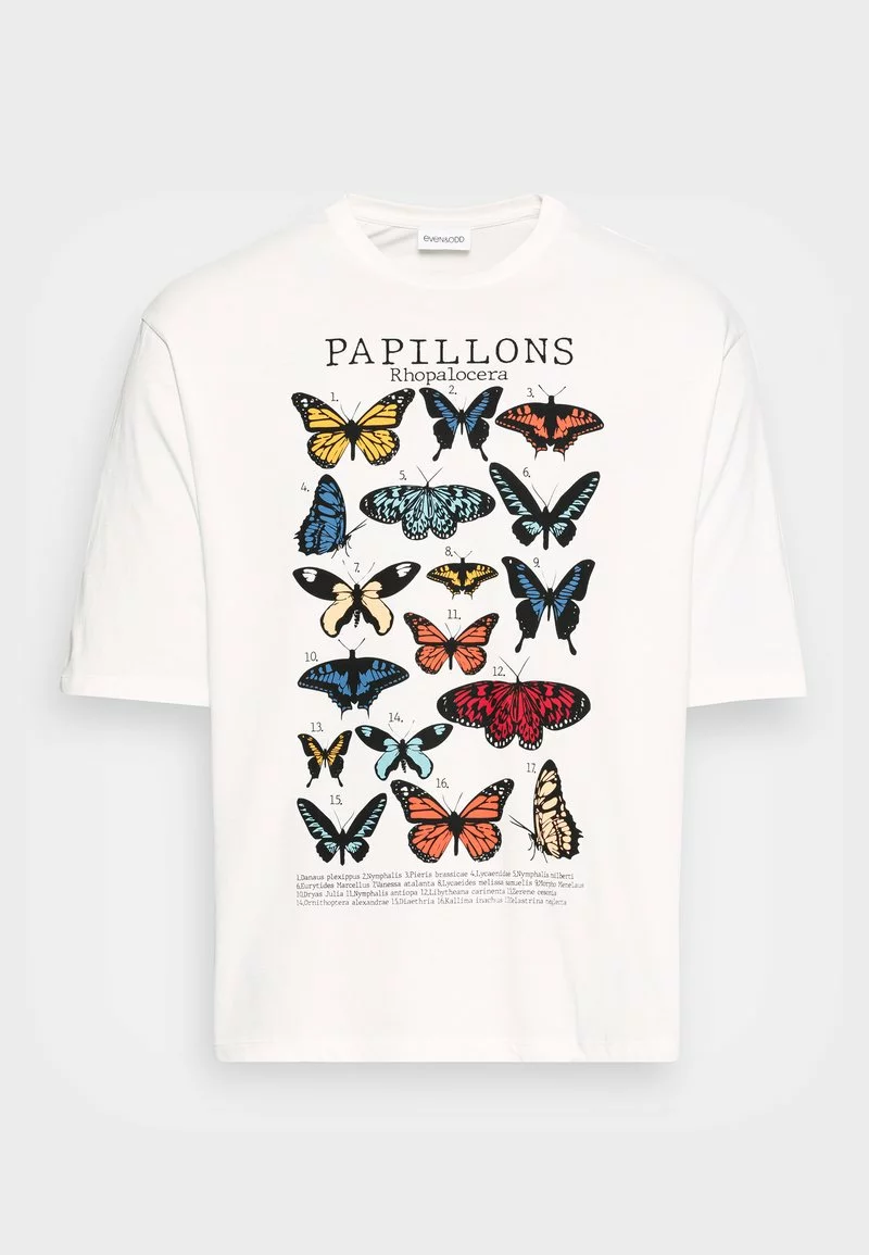 Even&Odd Unisex T-Shirt Print - Off-white 6 Even&Odd Unisex T-Shirt Print - Off-white – Bild 4